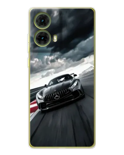 Чехол для Motorola MOTO G85 с картинкой «Гоночный Mercedes AMG» Чехол для Motorola MOTO G85 с картинкой «Гоночный Mercedes AMG»