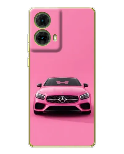 Чехол для Motorola MOTO G85 с картинкой «Розовый Mercedes AMG» Чехол для Motorola MOTO G85 с картинкой «Розовый Mercedes AMG»