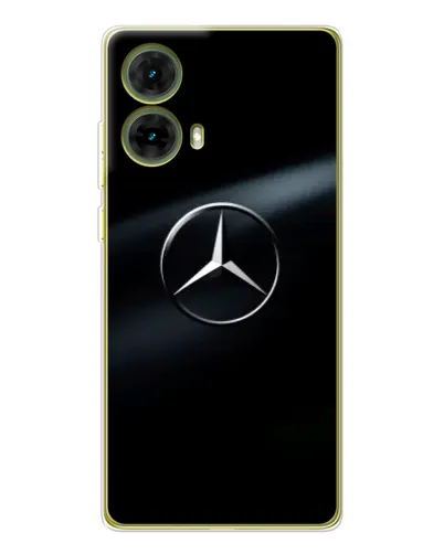 Чехол для Motorola MOTO G85 с картинкой «Mercedes на металле» Чехол для Motorola MOTO G85 с картинкой «Mercedes на металле»
