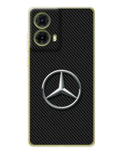 Чехол для Motorola MOTO G85 с картинкой «Карбоновый Mercedes стиль» Чехол для Motorola MOTO G85 с картинкой «Карбоновый Mercedes стиль»
