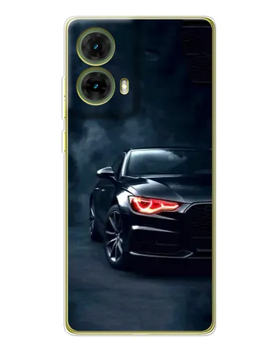 Чехол для Motorola MOTO G85 с картинкой «Audi — хищный взгляд»