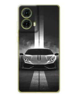 Чехол для Motorola MOTO G85 с картинкой «Lamborghini симметрия дорог» Чехол для Motorola MOTO G85 с картинкой «Lamborghini симметрия дорог»