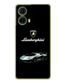 Чехол для Motorola MOTO G85 с картинкой «Логотип Lamborghini классика» Чехол для Motorola MOTO G85 с картинкой «Логотип Lamborghini классика»