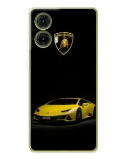 Чехол для Motorola MOTO G85 с картинкой «Lamborghini желтый акцент» Чехол для Motorola MOTO G85 с картинкой «Lamborghini желтый акцент»
