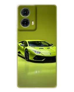 Чехол для Motorola MOTO G85 с картинкой «Салатовый Lamborghini Huracan» Чехол для Motorola MOTO G85 с картинкой «Салатовый Lamborghini Huracan»