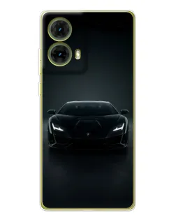 Чехол для Motorola MOTO G85 с картинкой «Черный Lamborghini Aventador» Чехол для Motorola MOTO G85 с картинкой «Черный Lamborghini Aventador»