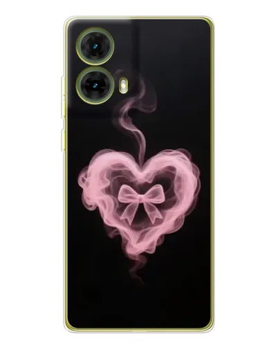 Чехол для Motorola MOTO G85 с картинкой «Дымчатое сердце» Чехол для Motorola MOTO G85 с картинкой «Дымчатое сердце»