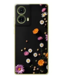 Чехол для Motorola MOTO G85 с картинкой «Цветочная композиция»