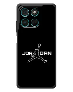 Чехол для Motorola MOTO G86 Power с картинкой «Nike Pink Swirl»