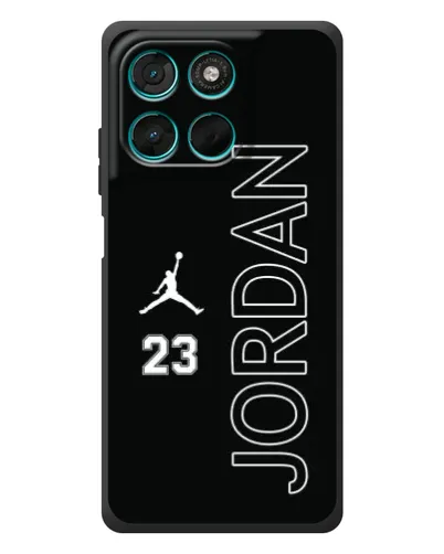 Чехол для Motorola MOTO G86 Power с картинкой «Jordan Vertical»