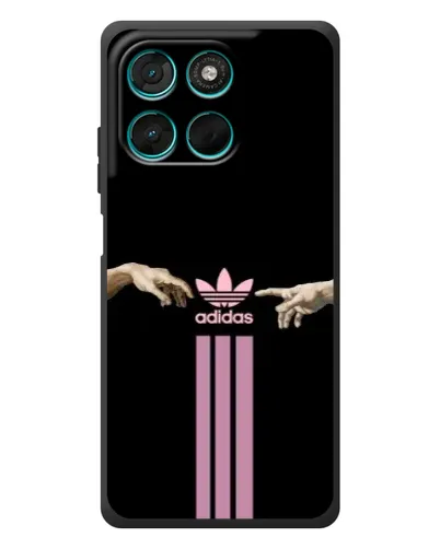 Чехол для Motorola MOTO G86 Power с картинкой «Adidas Hands»