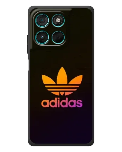 Чехол для Motorola MOTO G86 Power с картинкой «Градиент Adidas»