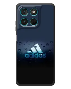 Чехол для Motorola MOTO G86 Power с картинкой «Adidas Water Drops»