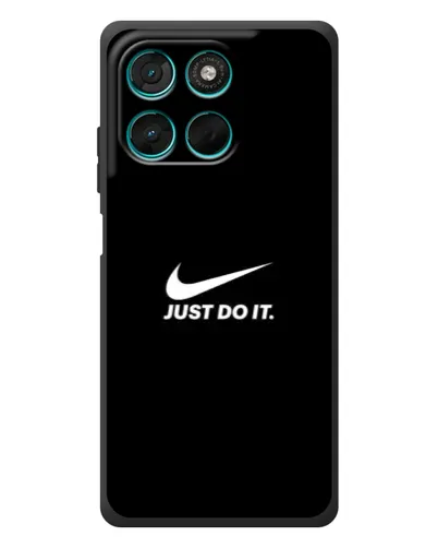 Чехол для Motorola MOTO G86 Power с картинкой «Минимализм от Nike»