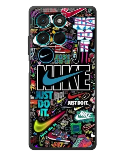 Чехол для Motorola MOTO G86 Power с картинкой «Яркий коллаж Nike» Чехол для Motorola MOTO G86 Power с картинкой «Яркий коллаж Nike»