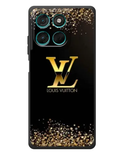 Чехол для Motorola MOTO G86 Power с картинкой «LV — золотые искры» Чехол для Motorola MOTO G86 Power с картинкой «LV — золотые искры»