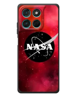 Чехол для Motorola MOTO G86 Power с картинкой «NASA — красная туманность»