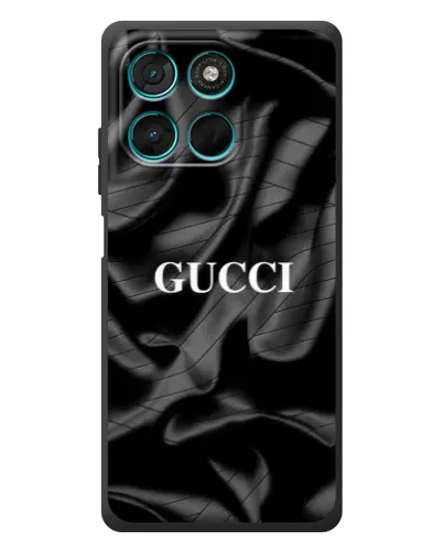 Чехол для Motorola MOTO G86 Power с картинкой «Gucci — шелковые волны» Чехол для Motorola MOTO G86 Power с картинкой «Gucci — шелковые волны»