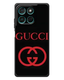 Чехол для Motorola MOTO G86 Power с картинкой «Gucci — красный логотип» Чехол для Motorola MOTO G86 Power с картинкой «Gucci — красный логотип»
