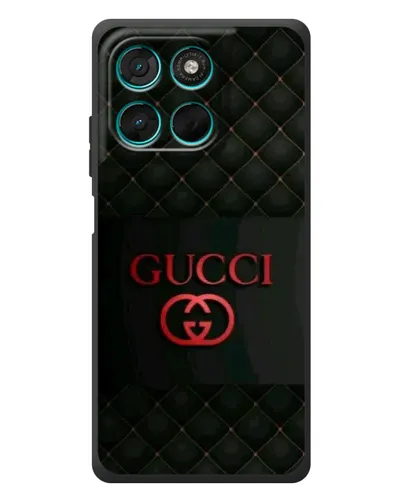Чехол для Motorola MOTO G86 Power с картинкой «Gucci — стеганый черный» Чехол для Motorola MOTO G86 Power с картинкой «Gucci — стеганый черный»