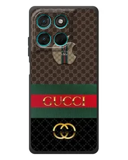 Чехол для Motorola MOTO G86 Power с картинкой «Gucci — брендированный десерт» Чехол для Motorola MOTO G86 Power с картинкой «Gucci — брендированный десерт»