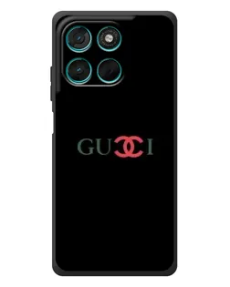 Чехол для Motorola MOTO G86 Power с картинкой «Gucci — красный градиент» Чехол для Motorola MOTO G86 Power с картинкой «Gucci — красный градиент»