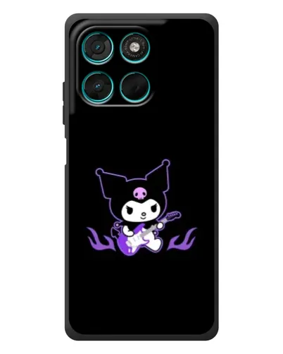 Чехол для Motorola MOTO G86 Power с картинкой «Электрическая Kuromi» Чехол для Motorola MOTO G86 Power с картинкой «Электрическая Kuromi»