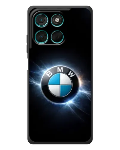 Чехол для Motorola MOTO G86 Power с картинкой «BMW — неоновое сияние» Чехол для Motorola MOTO G86 Power с картинкой «BMW — неоновое сияние»