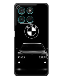 Чехол для Motorola MOTO G86 Power с картинкой «BMW — взгляд из темноты»