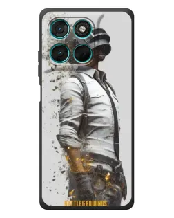 Чехол для Motorola MOTO G86 Power с картинкой «PUBG — боец в пыли» Чехол для Motorola MOTO G86 Power с картинкой «PUBG — боец в пыли»