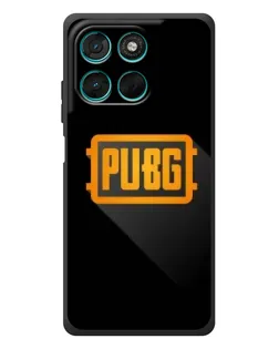 Чехол для Motorola MOTO G86 Power с картинкой «PUBG — рамка лого» Чехол для Motorola MOTO G86 Power с картинкой «PUBG — рамка лого»