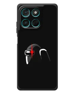 Чехол для Motorola MOTO G86 Power с картинкой «Among Us шлем»
