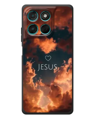 Чехол для Motorola MOTO G86 Power с картинкой «Сияние Имени Jesus» Чехол для Motorola MOTO G86 Power с картинкой «Сияние Имени Jesus»