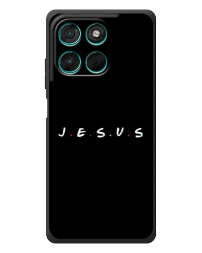 Чехол для Motorola MOTO G86 Power с картинкой «Точки веры J.E.S.U.S.» Чехол для Motorola MOTO G86 Power с картинкой «Точки веры J.E.S.U.S.»