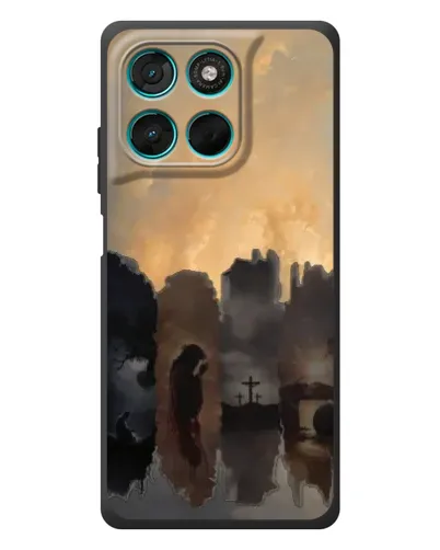 Чехол для Motorola MOTO G86 Power с картинкой «Дорога к вере» Чехол для Motorola MOTO G86 Power с картинкой «Дорога к вере»
