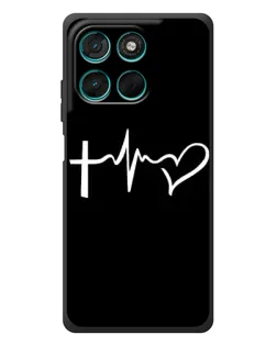 Чехол для Motorola MOTO G86 Power с картинкой «Пульс веры»