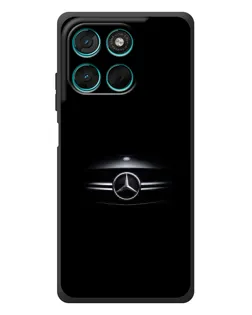 Чехол для Motorola MOTO G86 Power с картинкой «Mercedes — абстрактные линии»