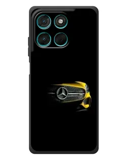 Чехол для Motorola MOTO G86 Power с картинкой «Mercedes — ретро стиль»
