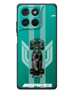 Чехол для Motorola MOTO G86 Power с картинкой «Mercedes AMG Petronas»