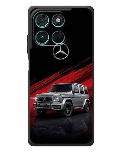 Чехол для Motorola MOTO G86 Power с картинкой «Mercedes G-Class красный»