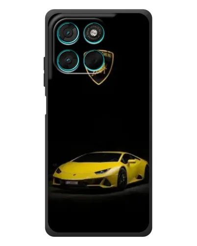 Чехол для Motorola MOTO G86 Power с картинкой «Lamborghini желтый акцент» Чехол для Motorola MOTO G86 Power с картинкой «Lamborghini желтый акцент»