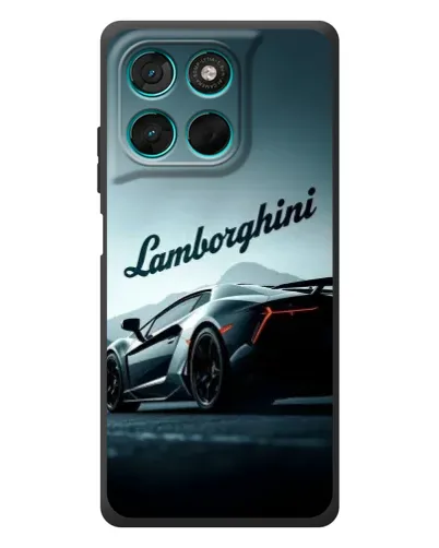 Чехол для Motorola MOTO G86 Power с картинкой «Классическая надпись Lamborghini» Чехол для Motorola MOTO G86 Power с картинкой «Классическая надпись Lamborghini»