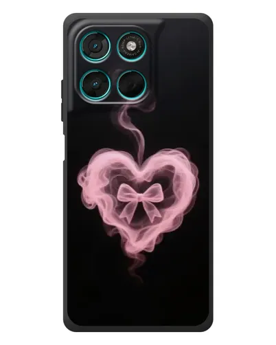 Чехол для Motorola MOTO G86 Power с картинкой «Дымчатое сердце»