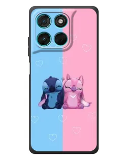 Чехол для Motorola MOTO G86 Power с картинкой «Stitch и Angel Love» Чехол для Motorola MOTO G86 Power с картинкой «Stitch и Angel Love»