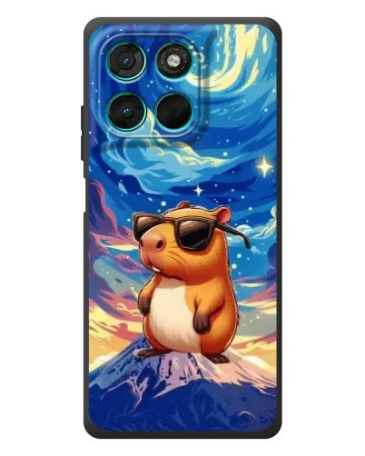 Чехол для Motorola MOTO G86 Power с картинкой «Капибара Ван Гога» Чехол для Motorola MOTO G86 Power с картинкой «Капибара Ван Гога»