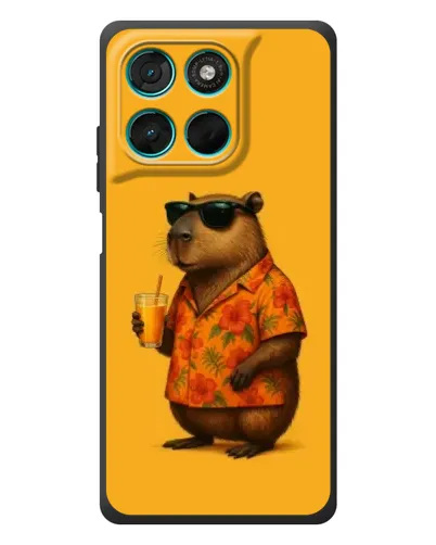 Чехол для Motorola MOTO G86 Power с картинкой «Капибара на отдыхе» Чехол для Motorola MOTO G86 Power с картинкой «Капибара на отдыхе»