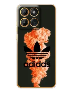 Чехол для Motorola MOTO G86 с картинкой «Оранжевый дым Adidas» Чехол для Motorola MOTO G86 с картинкой «Оранжевый дым Adidas»