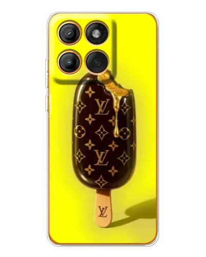 Чехол для Motorola MOTO G86 с картинкой «Мороженое от LV» Чехол для Motorola MOTO G86 с картинкой «Мороженое от LV»