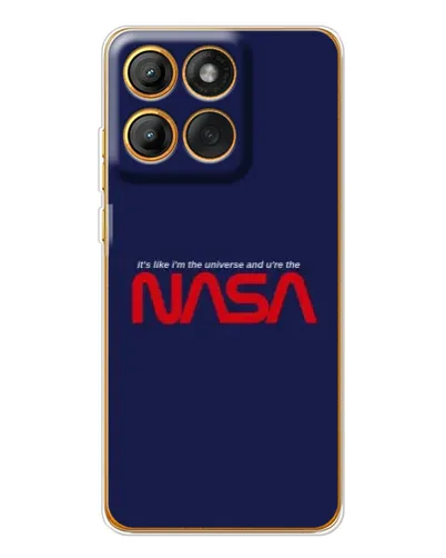 Чехол для Motorola MOTO G86 с картинкой «NASA — глубокий космос» Чехол для Motorola MOTO G86 с картинкой «NASA — глубокий космос»