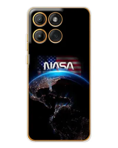 Чехол для Motorola MOTO G86 с картинкой «Земля из космоса NASA» Чехол для Motorola MOTO G86 с картинкой «Земля из космоса NASA»